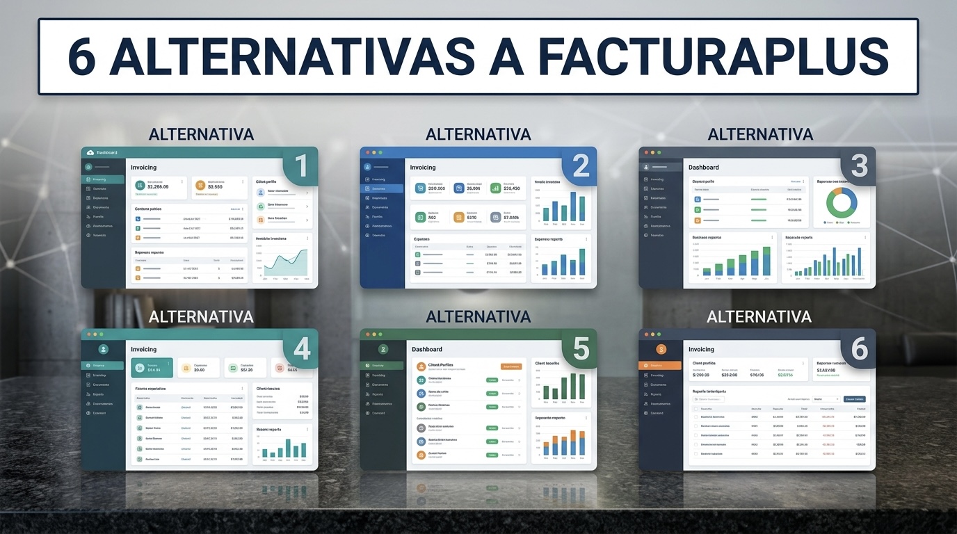 FacturaPlus está obsoleto: 6 alternativas modernas con Verifactu
