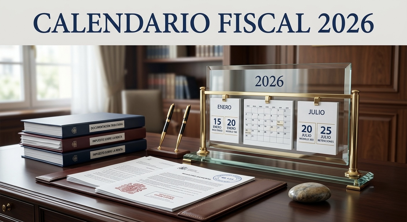 Calendario fiscal del autónomo 2026: todas las fechas clave